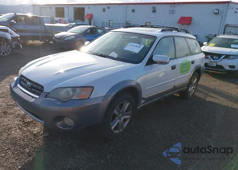 2005 Subaru Outback 3.0R L.l. Bean Edition из США, поврежденный, VIN 4S4BP86C754359314